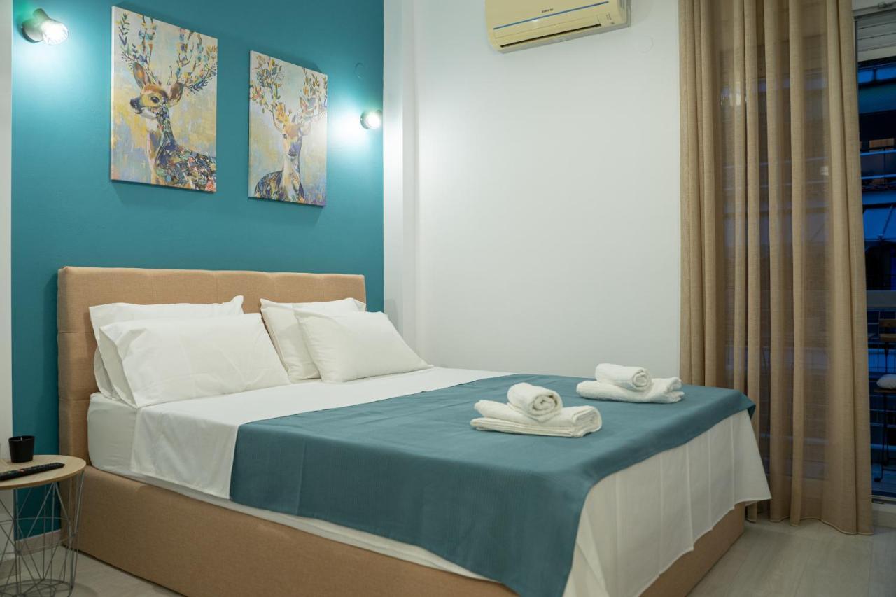 1Bd - Deer Traveler Central Apt 塞萨洛尼基 外观 照片